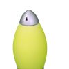 10.5" Tall Acrylic Kids Table Lamp, Rocket Ship design, Yellow
