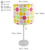19"H WHITE PULL TABLE LAMP (1PC/CTN) (0.73/3.19)