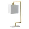 9x14.3x25.2" Metal Table Lamp