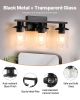 3-Light Bathroom Light Fixtures Modern Vanity Light Lamp Fixtures over Mirror