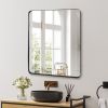 Black Deep Frame 30" x 36" Rectangle Mirror
