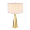 D15x28.5" Aluminum Cone Table Lamp(Lamp Shade Assembly Required)