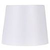 Mainstays White Fabric Lamp Shade with Spider Fitter, 9 In Diameter, Classic Tapered Drum Design for Table Lamps