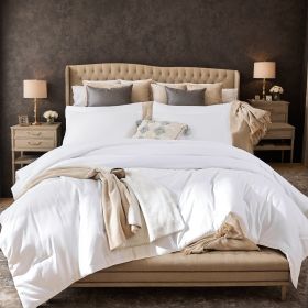 Polyester Brushed Single Quilt Core, Dot Quilting, Microfiber Filling, Suitable For All Seasons, Down Quilt Alternative, Breathable And Warm,CPC Child (Option: 263cmx229cm 2pcs)