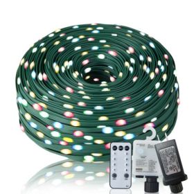 Leather Wire Lamp - W-100m 1000 Lamp (Option: Colorful)