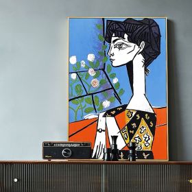 Handmade Oil Painting Nice Day Sky Sea Meadow Flowers Painting on Canvas Handmade Wall Art Original Oil Artwork for Home Living Room Bedroom  Office D (Style: 09, size: 150x220cm)