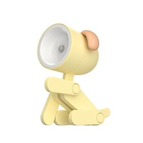 Mini Cute Animal Pet Dog&deer Designer Led Night Light Table Lamp Kids Toys Gifts For Christmas; soft Light For The Baby Room (Color: Yellow, size: Dog)